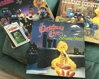 Nearly all the Muppet and Sesame Street Albums from the 1970s & 1980s