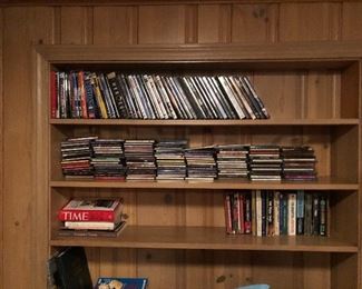 Books, CDs and DVDs