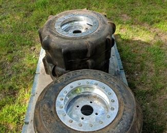 4 Beadlock ATV wheels and tires