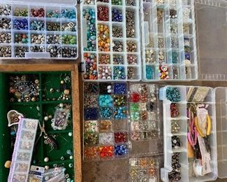 Jewelry making beads, tools and supplies