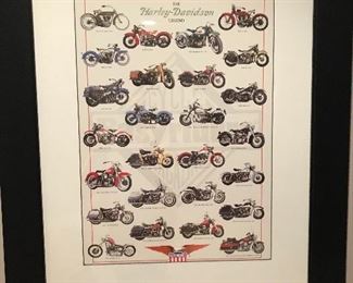 Harley Davidson - Legend - Framed Poster