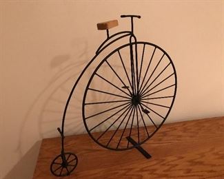 Metal Bike Sculpture
