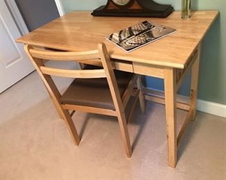 Maple Desk & Chair