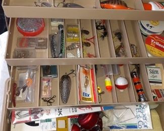 Fishing Tackle Box sold complete