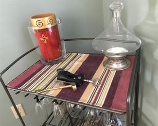 Wine Cart, Decanter and other Wine Accessories 