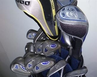 Golf Cclubs - Ping Irons, Nike Driver