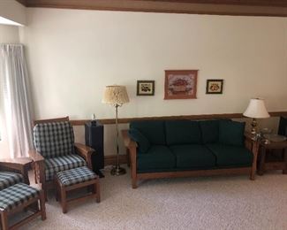 Bassett mission style furniture available for presale
