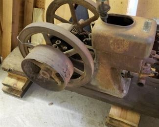 Antique Hit and Miss Engine