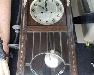 working antique clock