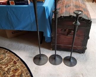 Bronze Candleholders