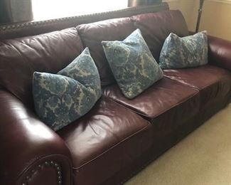 Leather couch