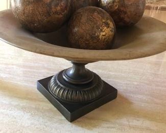 Large Centerpiece Bowl w/Balls