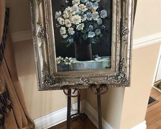 Painting w/ easel