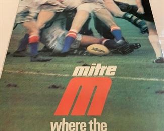 Advertising Poster for Mitre Boots, $20