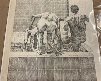 The Rugby Bath, SIGNED Print, $175