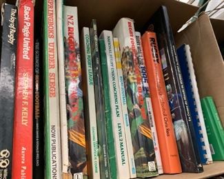 C          Rugby Books, $5 to $25, Tell us what you want from the lettered box, and we can give you a price. CALL 703-560-1919 and give us the letter and title, then we'll give you the price. OR you can email us at mgodek@aol.com. Let us know if you want all of them and make us an offer!