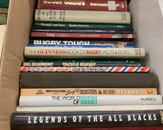 K          Rugby Books, $5 to $25, Tell us what you want from the lettered box, and we can give you a price. CALL 703-560-1919 and give us the letter and title, then we'll give you the price. OR you can email us at mgodek@aol.com. Let us know if you want all of them and make us an offer!