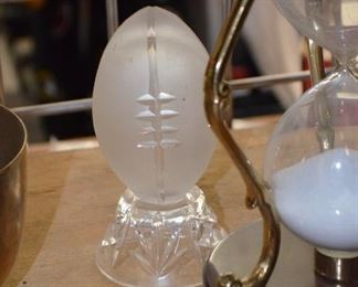 Crystal Rugby Ball, $70