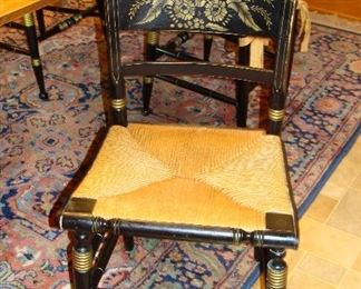 Painted chairs