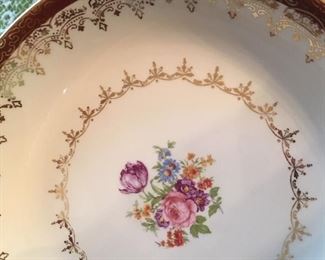 Detail of "Heirloom" china