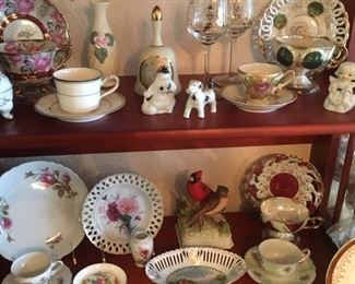 Assorted fine china and porcelain