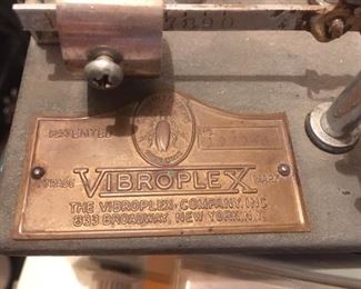 Morse Code Key by Vibroplex