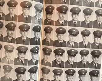 Inside spread of 1964 Fort Polk, LA yearbook