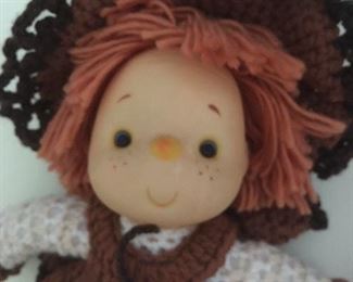 Strawberry Shortcake-style doll