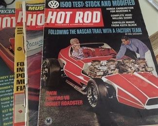 Numerous 1960s-70s magazines