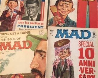 1960s MAD magazines