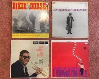 Dorsey, Louis Armstrong, Dizzy Gillespie, Justin Wilson