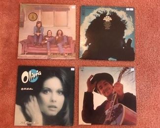 Crosby, Stills & Nash, Bob Dylan, Olivia Newton John