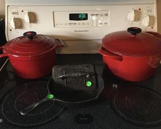 Cast iron pans