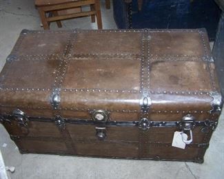 Leather Trunk