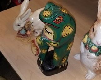 Frogs and bunnies
