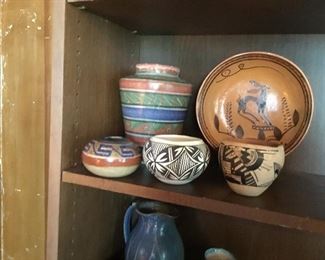 Southwest and Mexican pottery