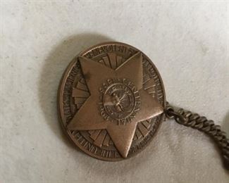 Elks centennial medal