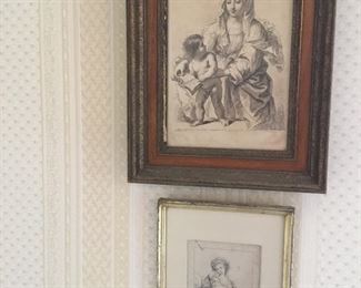 Antique Madonnas and children