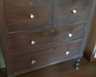 Unique antique dresser
