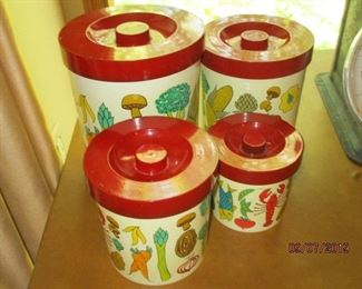 vintage canister set