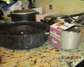 Assorted cookware