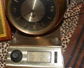 Mid Century Desk World Clock