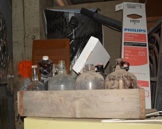 Antique Glass Bottles