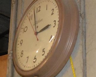 Vintage School Wall Clock