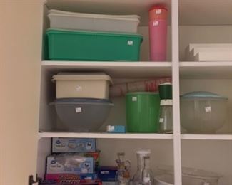 Tupperware, some vintage