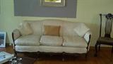 **Antique*** 1930's Sofa w/ Beautiful Hand-Carved Wood/Legs