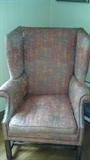 ***1950's**** Side -Wing Chair--Great 50s Print Material
