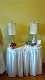 ***Cutest*** Boudoir Table--Kidney shaped