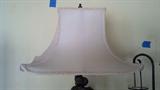 ***Oriental Flare lamp Shade for the Polynesian Bronze Lamp--Great Shape !!