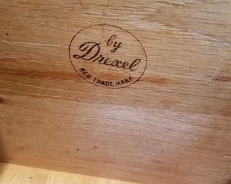 Mark on credenza drawer